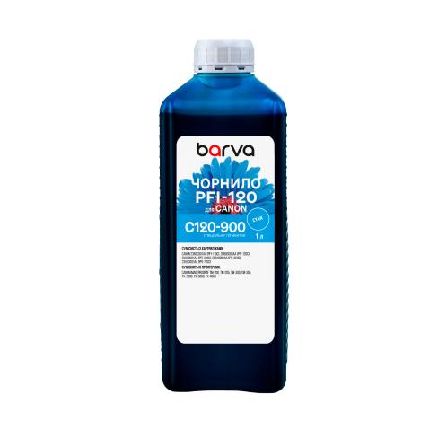Чорнило Barva Canon PFI-120/710 1л C pigmented (C120-900)