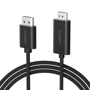 Кабель мультимедийный DisplayPort M to HDMI M 2.0m 4K60Hz Choetech (XDH01-BK)