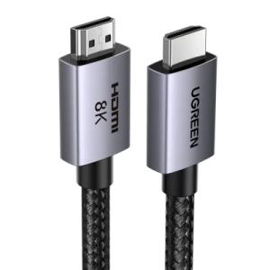 Кабель мультимедийный HDMI M to HDMI M 1.0m 8K black Ugreen (25908)