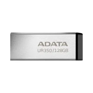 USB флеш накопитель ADATA 128GB UR 350 Silver/Black USB 3.2 (UR350-128G-RSR/BK)