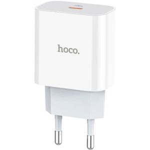 Зарядний пристрій HOCO C76A Plus Speed Source USB-C PD20W White (6931474746917)