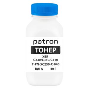 Тонер XER C230/C310/C410, 40 г, Cyan Patron (PN-XC230-C-040)