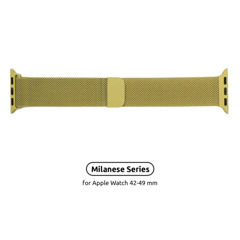 Ремешок для смарт-часов Armorstandart Milanese Loop для Apple Watch 49/46/45/44/42 (Series 1-3) Yellow (ARM55261)