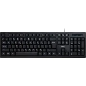 Клавіатура AOC KB100B USB UA Black (KB100B/97)