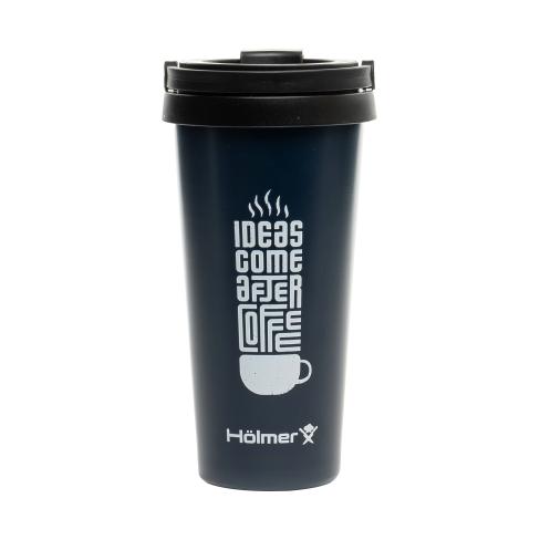 Термочашка Hölmer Coffee Time Темно-синя (TC-0500-DB Coffee Time)