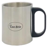 Чашка туристична Con Brio пластикова ручка 300 мл (CB-387)