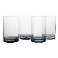 Набор туристической посуды Gimex склянки кемпінгові Water Glass Colour 4 Pieces 4 Person Sky (6910181)