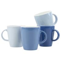 Набор туристической посуды Gimex чашки кемпінгові Mug Colour 4 Pieces 4 Person Sky (6910141)