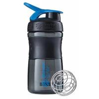 Шейкер спортивный BlenderBottle SportMixer 590ml Black/Cyan ORIGINAL (SM 20oz Black/Cyan)