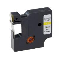Лента для принтера этикеток UKRMARK RL-D-45018P-BK/YE, аналог DYMO S0720580, 12мм х 7м. (CD45018P)