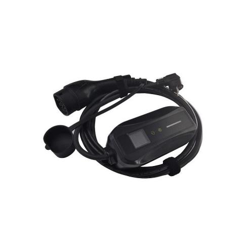 Зарядное устройство для электромобиля HiSmart Type 2-Schuko (220V), 16A, 3.5kW, 1-фазный, 5м