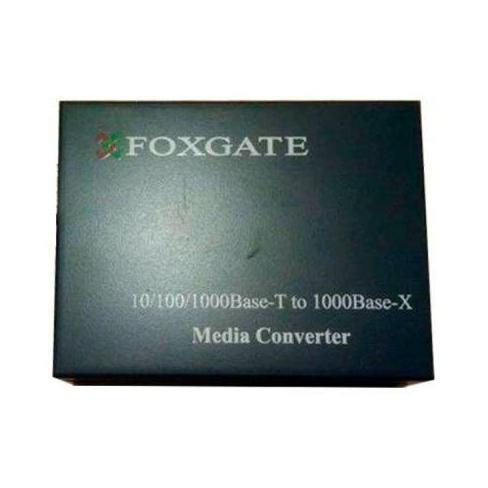 Медиаконвертер FoxGate 10/100/1000Base-T RJ45 to 1000Base-SX/LX SFP slot (EC-SFP1000-FE/GE-LFP)