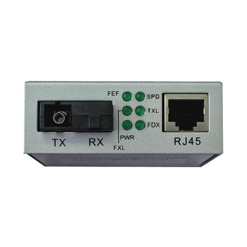 Медіаконвертер Step4Net 10/100Base-TX to 100Base-FX, SM, 1550nm, SC/PC, 20км (MC-D-0,1-1SM-1550nm-20)