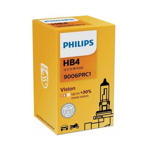 Автолампа галогенова 51W Philips (9006 PR C1)
