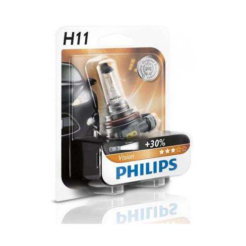 Автолампа Philips H11 Vision, 3200K, 1шт