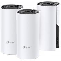 Точка доступа Wi-Fi TP-Link DECO E4 3 pcs AC1200, 2xFE LAN/WAN, MESH, MU-MIMO, Beamformi (DECO-E4-3-PACK)