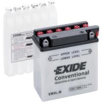 Аккумулятор автомобильный EXIDE CONVENTIONAL 5Ah Ев (-/+) (65EN) (EB5L-B)