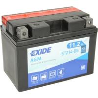 Аккумулятор автомобильный EXIDE AGM 11,2Ah (+/-) (205EN) (ETZ14-BS)