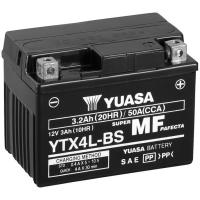 Аккумулятор автомобильный Yuasa 12V 3Ah MF VRLA Battery AGM (YTX4L-BS)