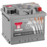 Аккумулятор автомобильный Yuasa 12V 52Ah Silver High Performance Battery (YBX5063)