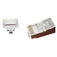 Коннектор RJ45 cat.5e FTP 8P8C * 100 (наскрізні отв., позолоч. конт.) Cablexpert (LC-PTF-01/100)