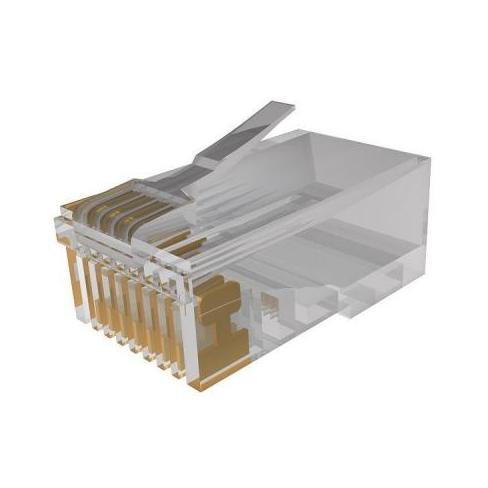 Конектор Molex RJ45 cat.5e UTP, 1.27 мкм gold (02-558P)