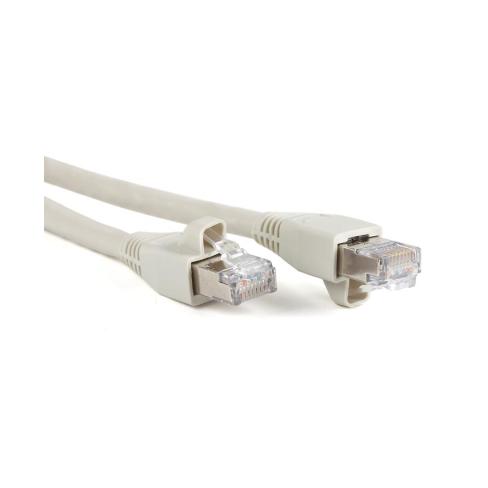 Патч-корд 0.5м, FTP, cat.5e, CU, 24AWG, grey Kingda (KD-PAFT4050GY)