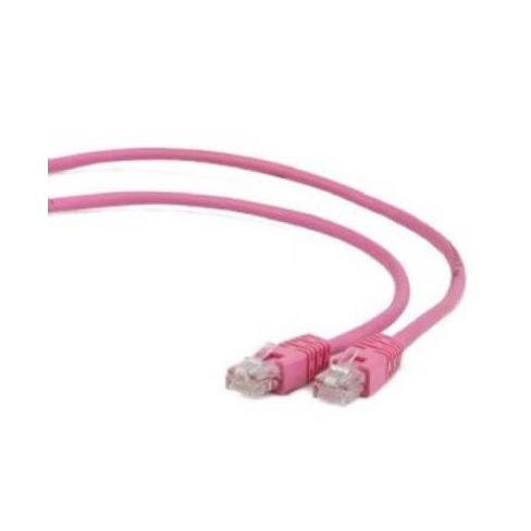 Патч-корд 0.5м, UTP, cat.5e, CCA, pink Cablexpert (PP12-0.5M/RO)