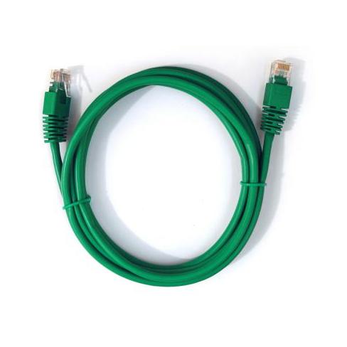 Патч-корд 0.5м, UTP, cat.5e, CCA, green Cablexpert (PP12-0.5M/G)