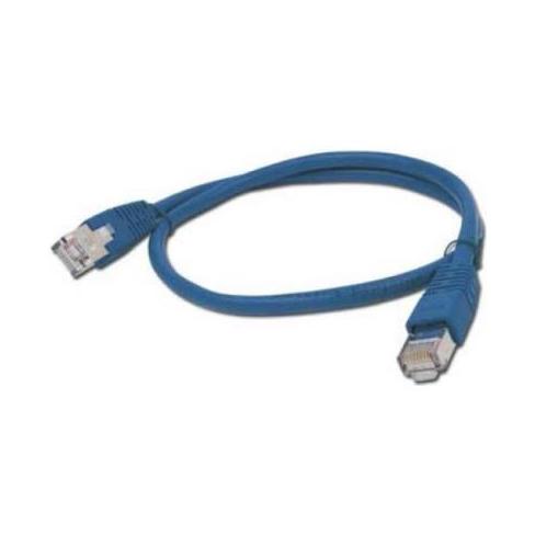 Патч-корд 0.5м, UTP, cat.5e, CCA, blue Cablexpert (PP12-0.5M/B)