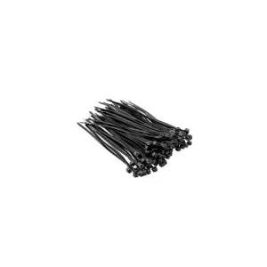 Стяжка Top Tools чорна, 2.5x100 мм, пластик, 100 шт. (44E956)