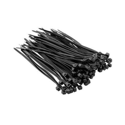 Стяжка Top Tools чорна, 2.5x100 мм, пластик, 100 шт.
