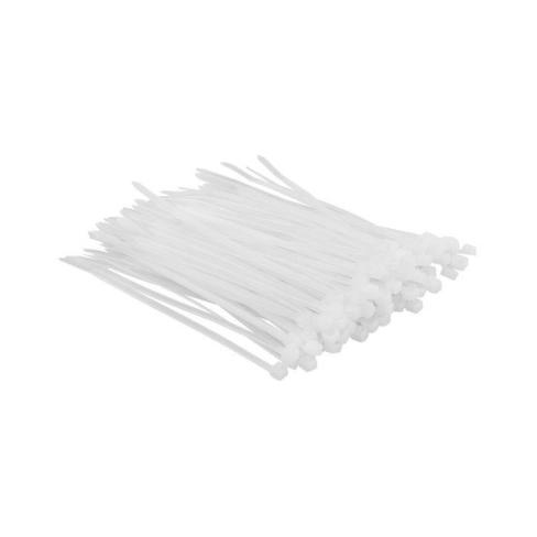 Стяжка Top Tools белая, 2.5x100 мм, пластик, 100 шт.