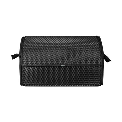 Сумка-органайзер EVAtech M-PRO 32x50x30 см. Сота черная с черным кантом