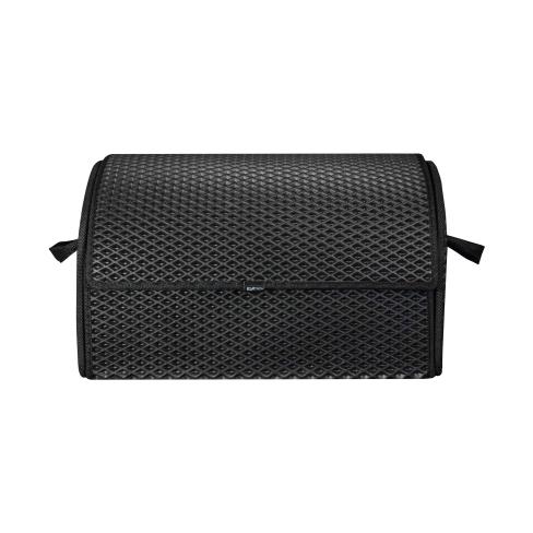 Сумка-органайзер EVAtech M-PRO 32x50x30 см. Ромб чорний з чорним кантом