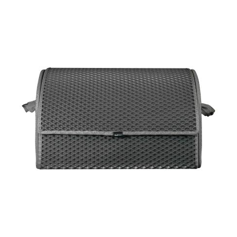 Сумка-органайзер EVAtech M-PRO 32x50x30 см. Ромб сірий з сірим кантом