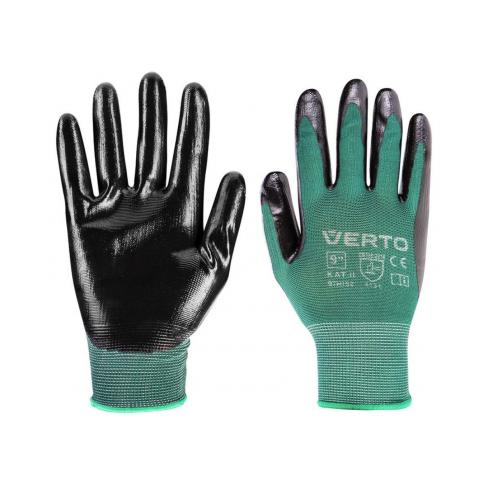Защитные перчатки Verto нитриловые покрытием, p. 10