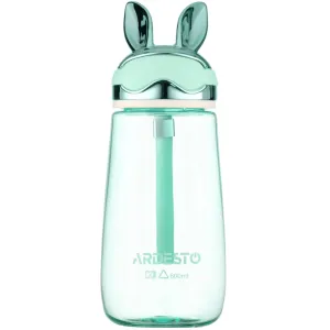 Бутылка для воды Ardesto Bunny 600мл, пластик, зелений (AR2260BB)