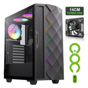 Корпус для ПК Gamemax DIAMOND CP BK
