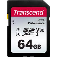 Карта памяти Transcend 64GB SD class 10 UHS-I U3 4K (TS64GSDC340S)