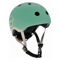 Шлем Scoot&Ride LED 51-55 см S/M Forest (SR-190605-FOREST)