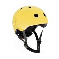 Шлем Scoot&Ride LED 51-55 см S/M Lemon (SR-190605-LEMON)