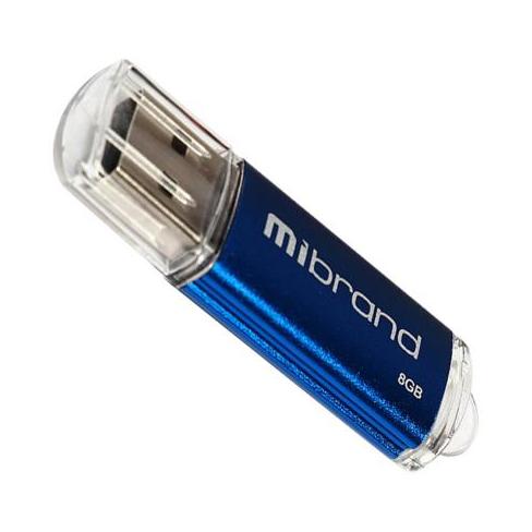 USB флеш накопичувач Mibrand 8GB Cougar Blue USB 2.0 (MI2.0/CU8P1U)