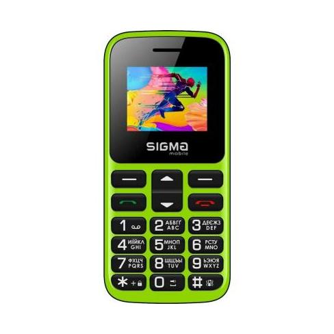 Мобільний телефон Sigma Comfort 50 HIT2020 Green