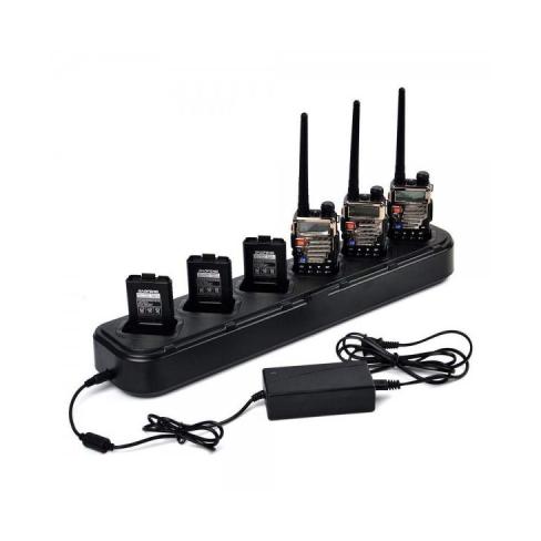 Зарядное устройство Baofeng для 6 раций Baofeng UV-5R (BL-5X6 + 6 АКБ BL-5) (ГРР00000209)