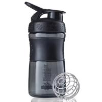 Шейкер спортивный BlenderBottle SportMixer Flip 20oz/590ml Black (SM 20oz Black)