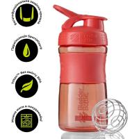 Шейкер спортивний BlenderBottle SportMixer 20oz/590ml Coral (SM 20oz Coral)