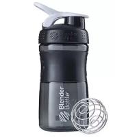 Шейкер спортивний BlenderBottle SportMixer 20oz/590ml Black/White (SM 20oz Black/White)