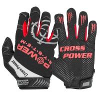 Рукавички для фітнесу Power System Cross Power PS-2860 Black/Red XL (PS-2860_XL_Black-red)