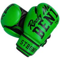 Боксерские перчатки Benlee Chunky B PU-шкіра 8oz Зелені (199261 (Neon green) 8 oz.)